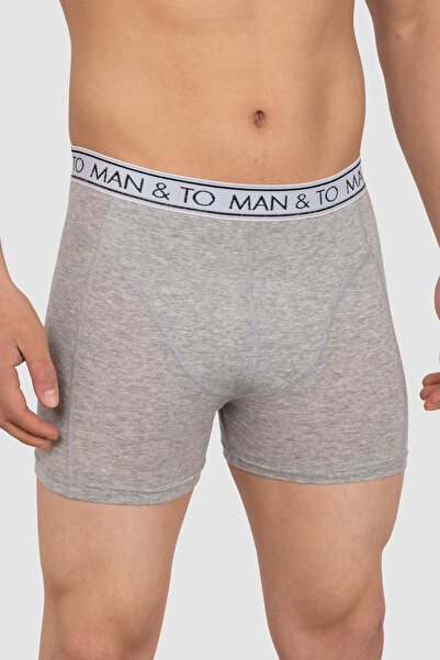 MAN&TO Men's Boxer Gray Single Piece