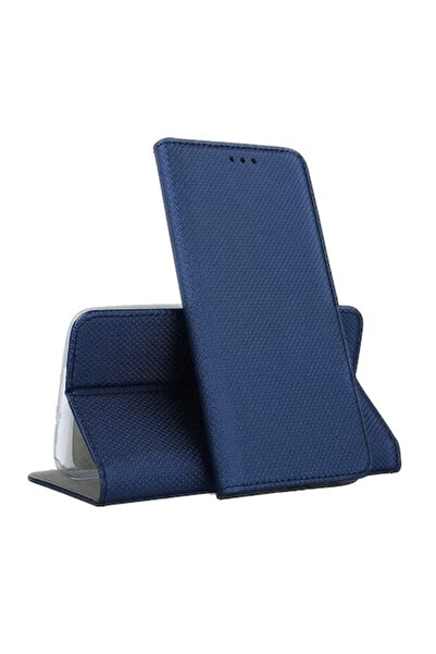 Motorola Husă inteligentă cu clapă magnetică pentru Moto G75 - Albastră