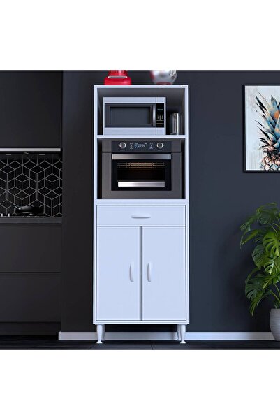 Modilayn OSLO 60x162,4x48 cm 1 Çekmece, 2 Kapaklı. Mutfağınıza Yer Açan Fırın...