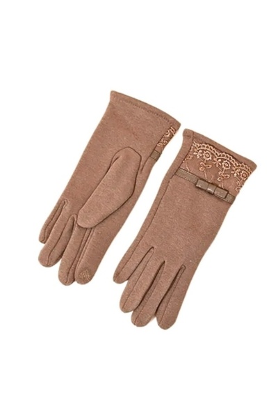 IBU Cork Elegant Women's Gloves - Lace