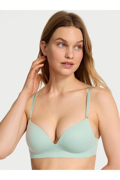 Victoria's Secret Smooth Underwireless Push-Up Low-Cut Bra