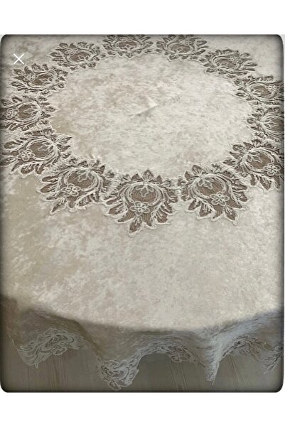 Madamca Madamcasofi̇a Round Fiskos Tablecloth 170*170