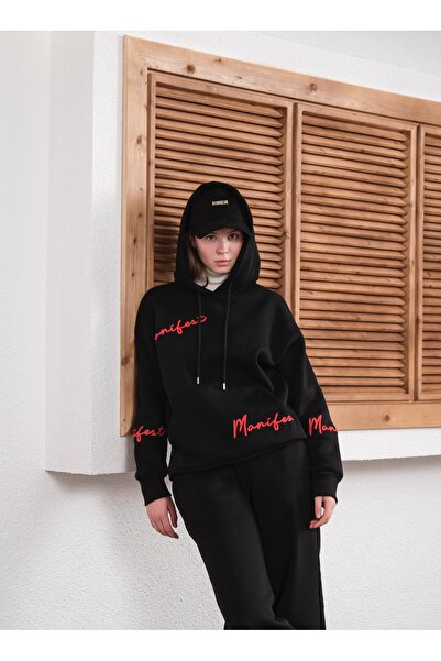 OUZ Mnfst Embroidered Tracksuit Set