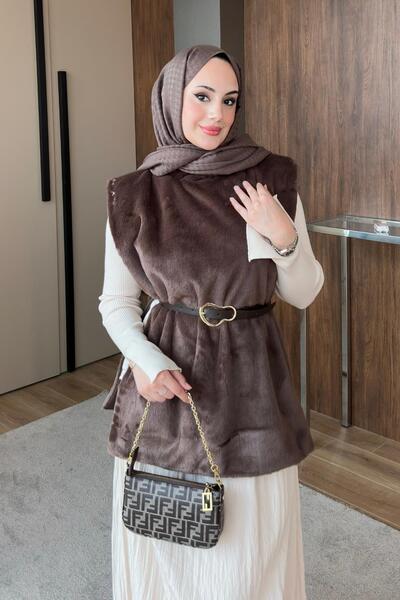 STİLBOON Kemerli Palço 1138 Kahve