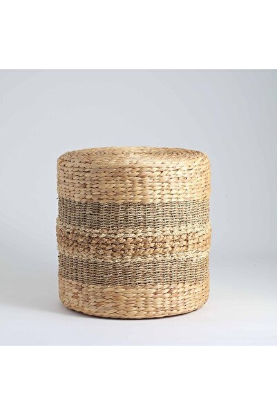 HOME AURAA Tiki Drum Pouf