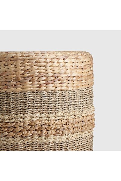 HOME AURAA Tiki Drum Pouf