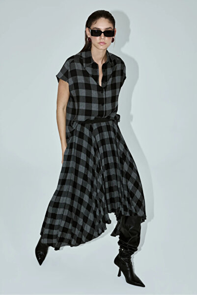 Keikei Siyah Kısa Kol Uzun Takım