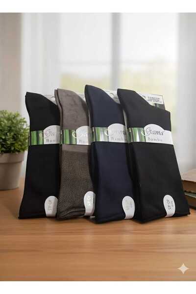 Gama BAMBU ERKEK DİYABETİK ÇORAP LASTİKSİZ CORE SPUN'LU (PREMİER SOCK COLLEKT...