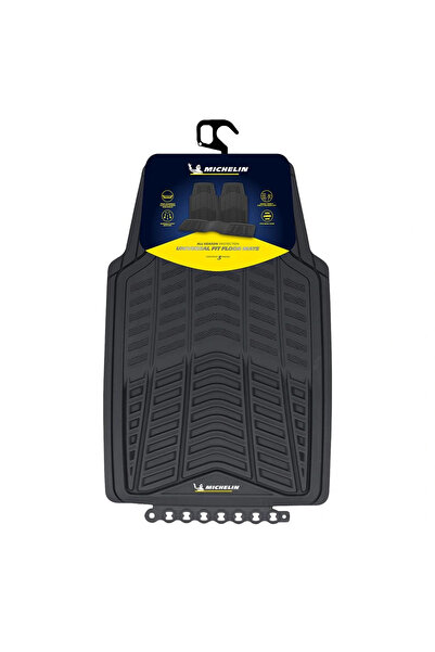 Michelin MC33863 Tüm Araçlara Uyumlu 3 Parça Üniversal 3D Havuzlu Oto Paspas