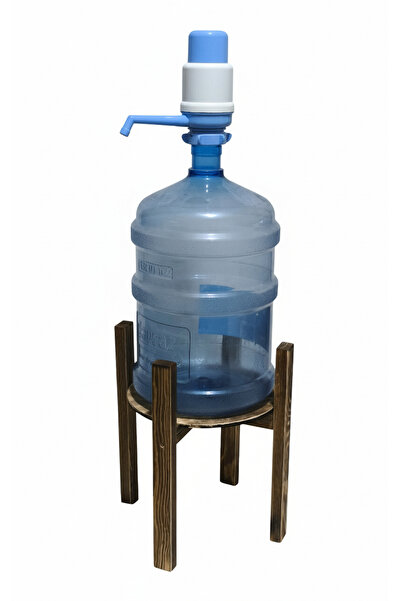 Sedefira Ahşap Damacana Altlığı Damacana Sehpası Saksılık Altlığı Büyük Saksı...