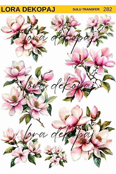 Lora Dekopaj Sulu Transfer Kağıdı - 282 25x35 cm