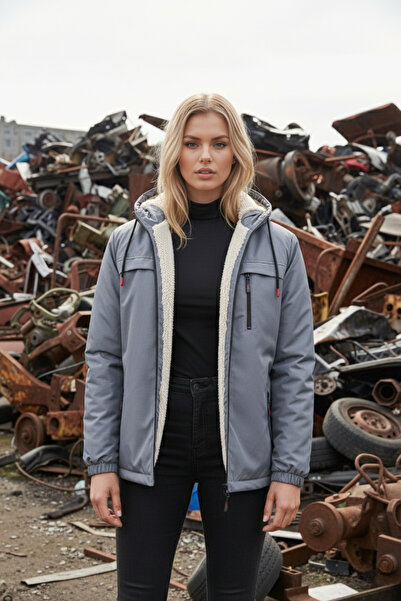 FLUEND MODA Women's Waterproof and Windproof Coat Jacket