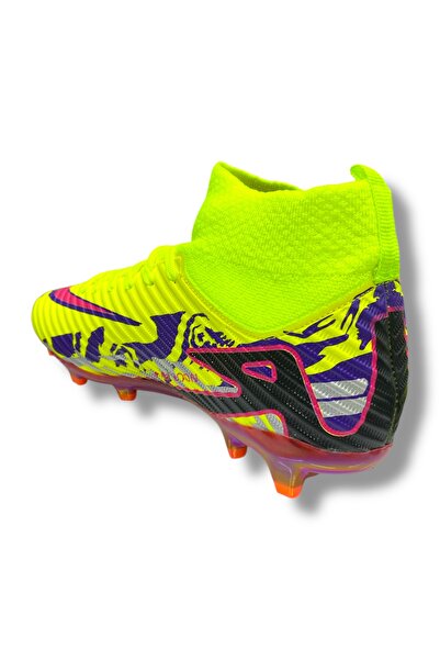 güneşayakkabı 615 Phantom Özel Taban Renkli Çoraplı Krampon Sarı