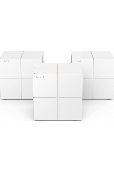 Tenda Nova MW6 WiFi Mesh AC1200 Gigabit Dual Band Router (3-Pack)