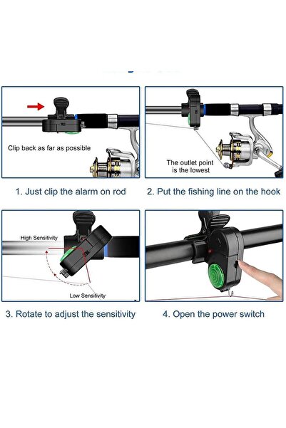 EFFE Olta Kamış Alarmı 2li Set Sesli Işıklı HG2519-2A