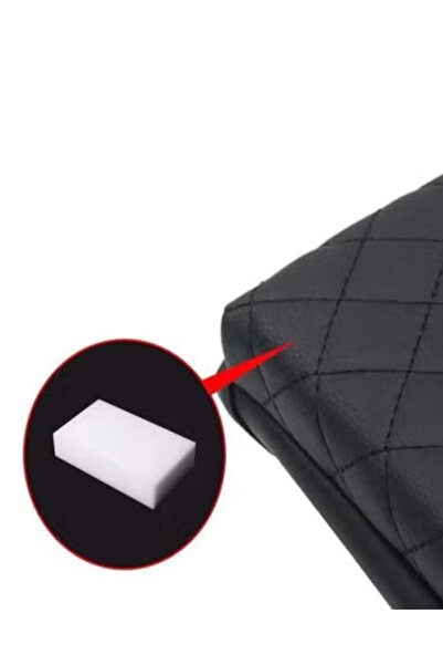 VEYA Diamond Design Car Armrest Cover with Cell Phone Pocket
