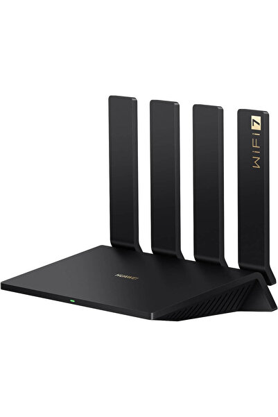Huawei WiFi BE3 Pro Router, 4 External Antennas, Wi‑Fi 7, Black | BE3-PRO