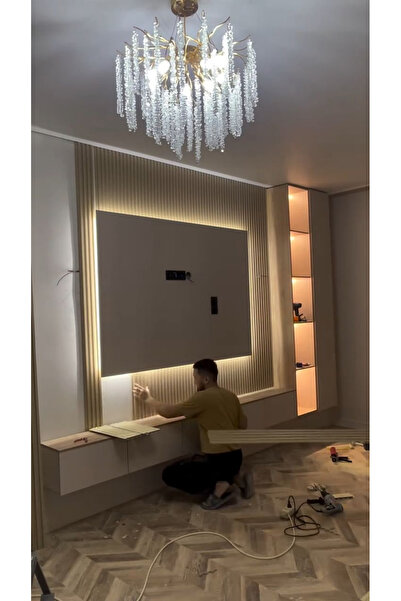 SadeceInterior TV ÜNİTESİ Ölçüye ve Sizden Gelen Tasarıma Göre Özel Üretim