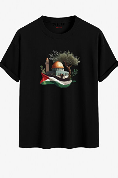 New Shine Μπλουζάκι Παλαιστίνης με τύπωμα