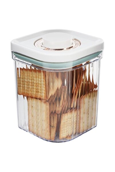 Generic Food Storage Containers with Date Tracker and Scoop, 1.2L/40oz Stacka...