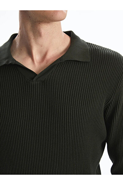 LC Waikiki Ανδρικό πλεκτό πουλόβερ Polo Neck