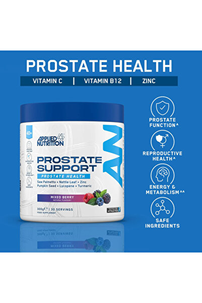 applied nutrition Prostate Support Pumpkin seed , Saw palmetto , Niacin 30 Se...