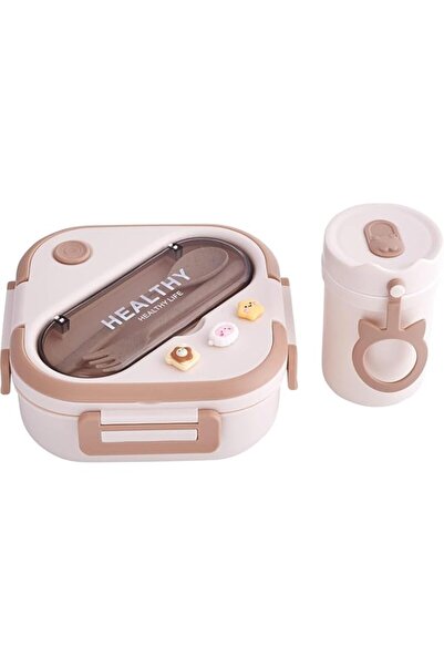 Generic Bento Lunch Boxes for Children and Adults, 3 Compartment Lunch Boxes, Bento Lunch Boxes with Cutler