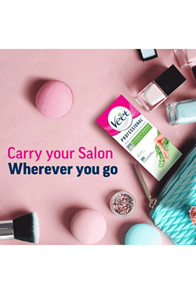 Veet Professional Dry Skin Hair Removal Wax Strips - 20 Strips