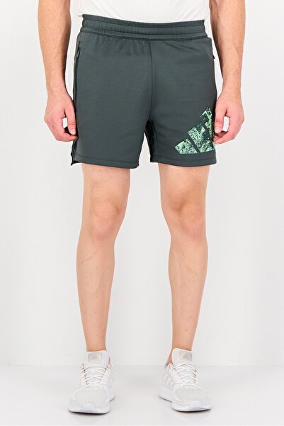 adidas Men Sportswear Fit 5 Inseam Training Shorts, Green