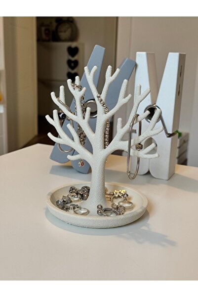 Atsutech Decorative Jewelry Stand |   Aesthetic Jewelry Rack |   Necklace, Earring, Ring Organizer