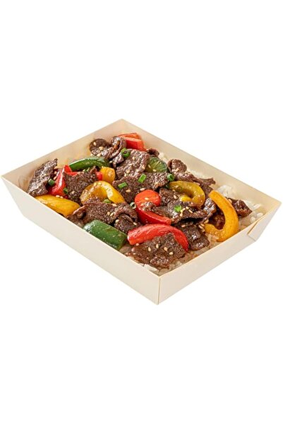 Generic Restaurantware-Taipei 20 Ounce Food Containers, 100 Rectangle Wooden Bento Boxes - Lids Sold Separa