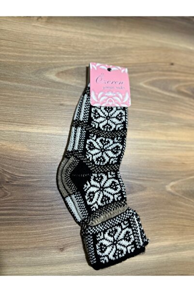 Özeren Çorap Women's Knitted Socks Winter Thick