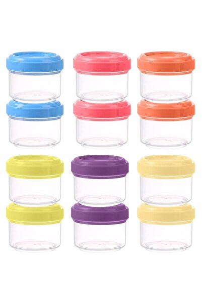 Generic Pack Mini Food Storage Containers with Lids - Small Airtight and Leak...