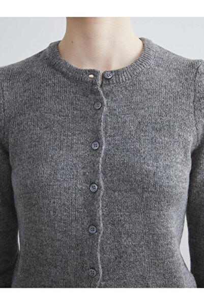 LC Waikiki Crew Neck Women's Knitwear Cardigan