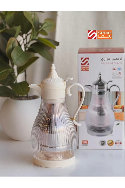 Generic Transparent coffee thermos combines the traditional look of the Arabic dallah with modern transparency. 1 liter