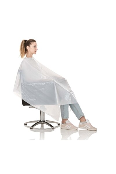 Athina Pelerine albe pentru vopsit / tuns 50 bucati, 100 x 150 cm, Athina, art 1904