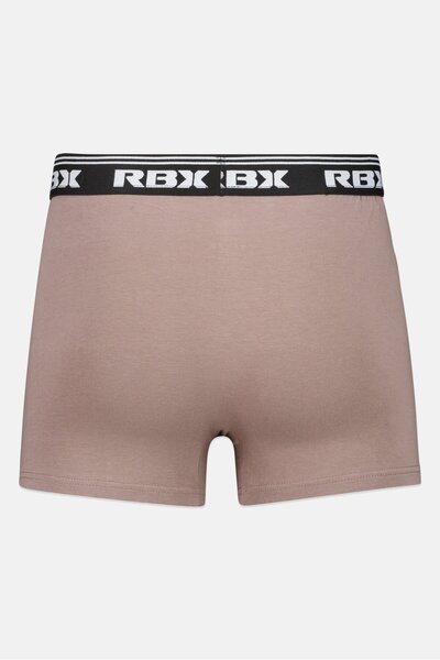RBX Men 3 Pieces Brand Logo Trunks, Multicolor