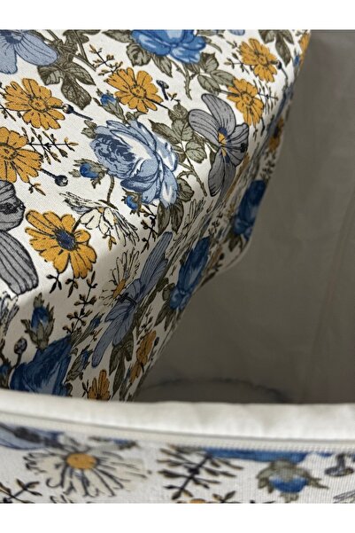 happyteks Yufka Hurcu Bread Basket with Zipper