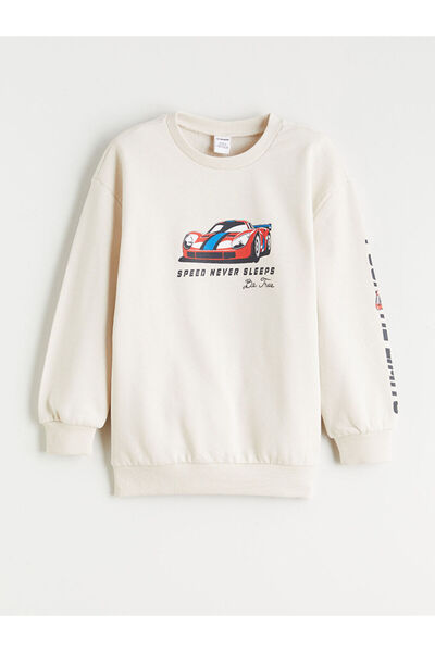 LC Waikiki Crew Neck Boy's Sweatshirt and Sweatpants