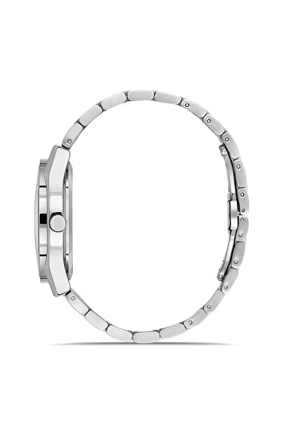 FERRO Silver Steel Band Men's Wristwatch Fm43012A-A15 All Functions Active 3 Atm Water Resistant