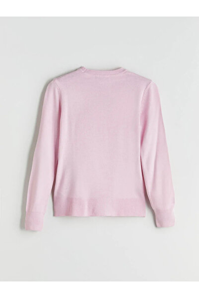 LC Waikiki طاقم الرقبة سترة تريكو المرأة