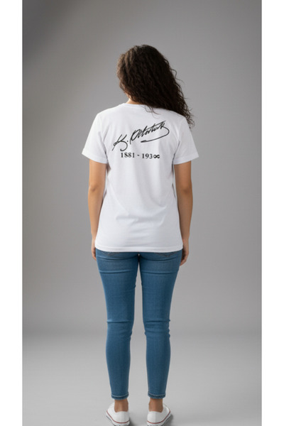 PROLET Унісекс-футболка з принтом Ататюрка