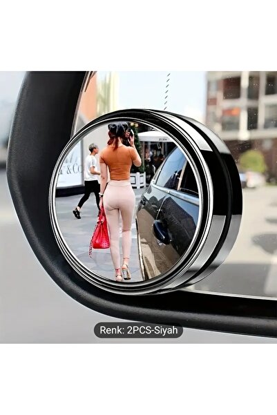 Trend Ayarlanabilir Kör Nokta Aynası Siyah 2 Adet CM-031