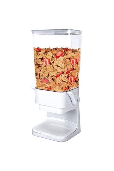 Generic موزع حبوب كونورلد، حاويات تخزين حبوب، موزع حبوب كبير على سطح الطاولة - ليس من السهل