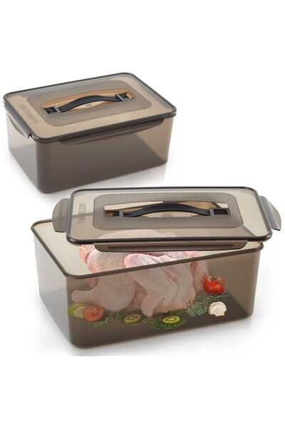 Generic Containers with Lid Food-Plastic Saver Brining Containers Dishwasher ...