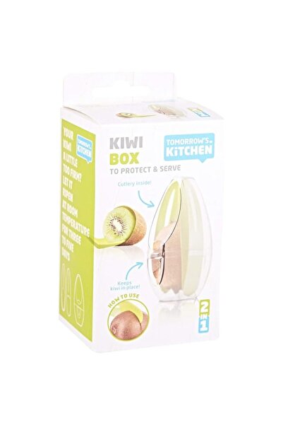 Generic Vacu Vin Tomorrow's Kitchen Kiwi Box To Protect & Serve 2 in 1