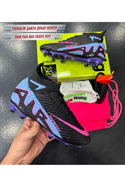 Krampon odası Air Level 600 Professional Football Shoe Set+Shin Guard+Bag+Socks