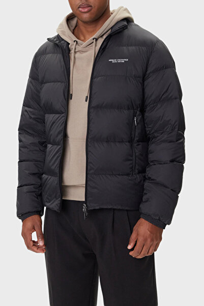 Armani Exchange Down Filled Regular Fit Mock Neck Puffer Coat Men's Coat Xm001575 Af16927 Uc001