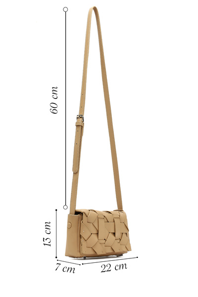 Derimod Kadın Sarı Uzun Askılı Mini Çapraz Çanta 25ABD243418