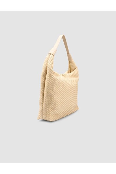 Cabani Fabric Mink Women's Shoulder Bag